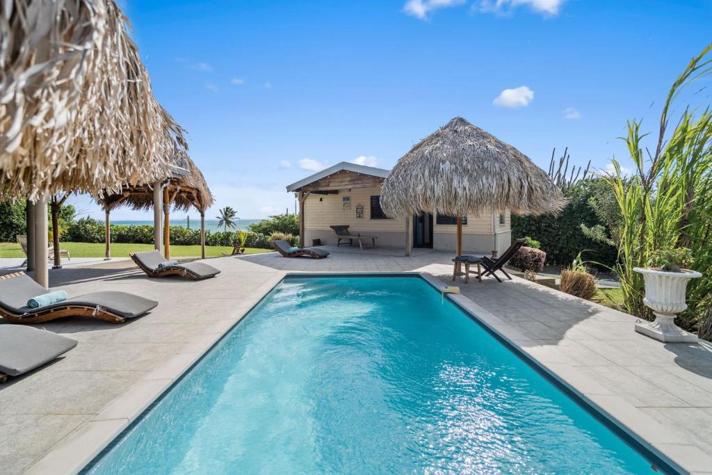 Villa Latitude 14.54 : 4 ch, piscine, vue mer, spot de kitesurf photo 1
