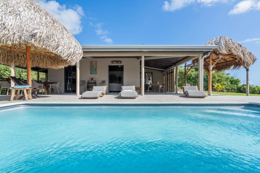 Villa Latitude 14.54 : 4 ch, piscine, vue mer, spot de kitesurf photo 4