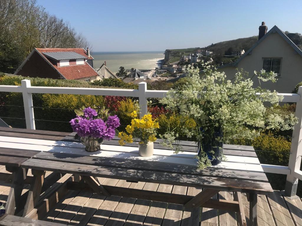La Falaise Bleue - Vue mer - Plage à pied