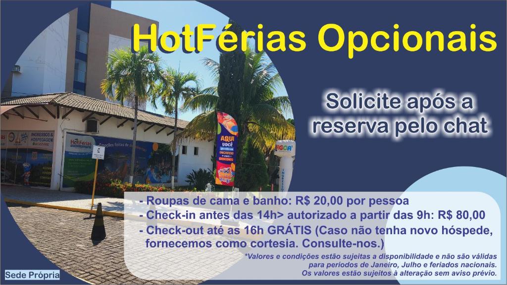 Náutico Flat Caldas Novas, próximo ao Náutico Praia Clube - HotFérias photo 2