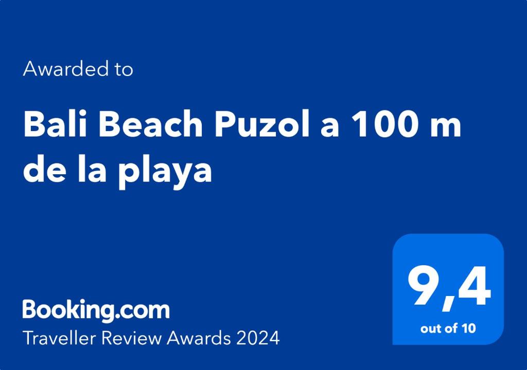 Bali Beach Puzol relax cerca de Valencia a 100 m de la playa con AC