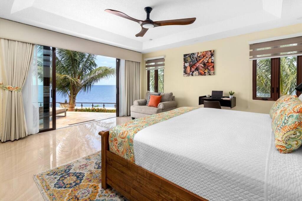 Fully Staffed Oceanfront Luxe Villa Near Ocho Rios