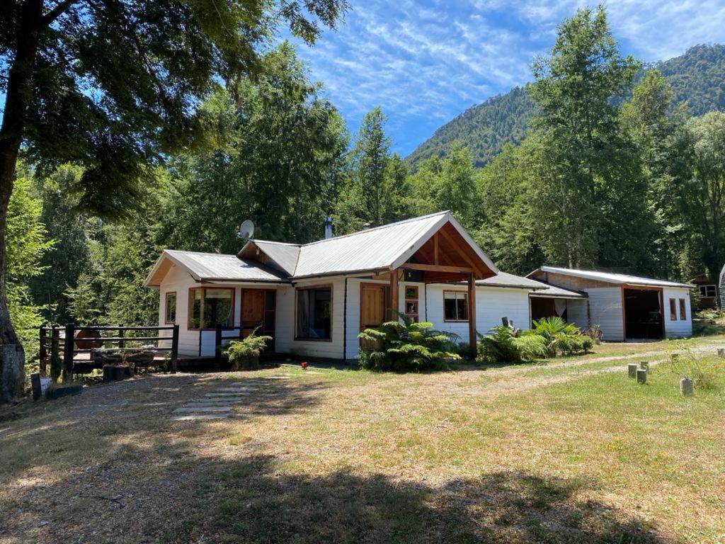 casa y domo vista verde Llonquén