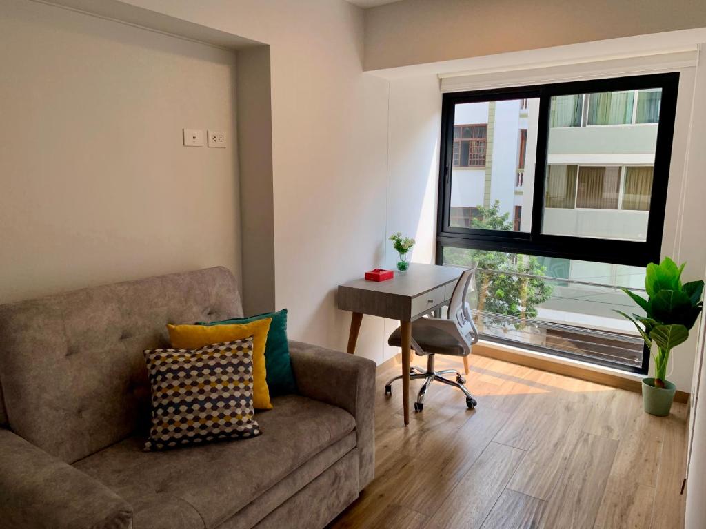 Apartamento en Miraflores con AC photo 1