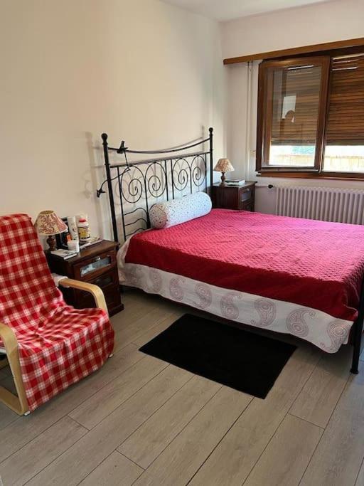 Chambre double privée.