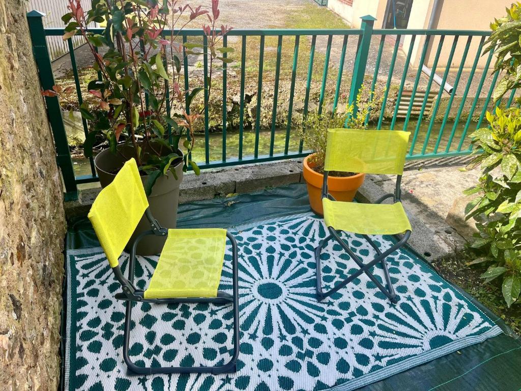 Maison de centre-village "Au bord de l'Ô" - Jardin - Parking photo 3