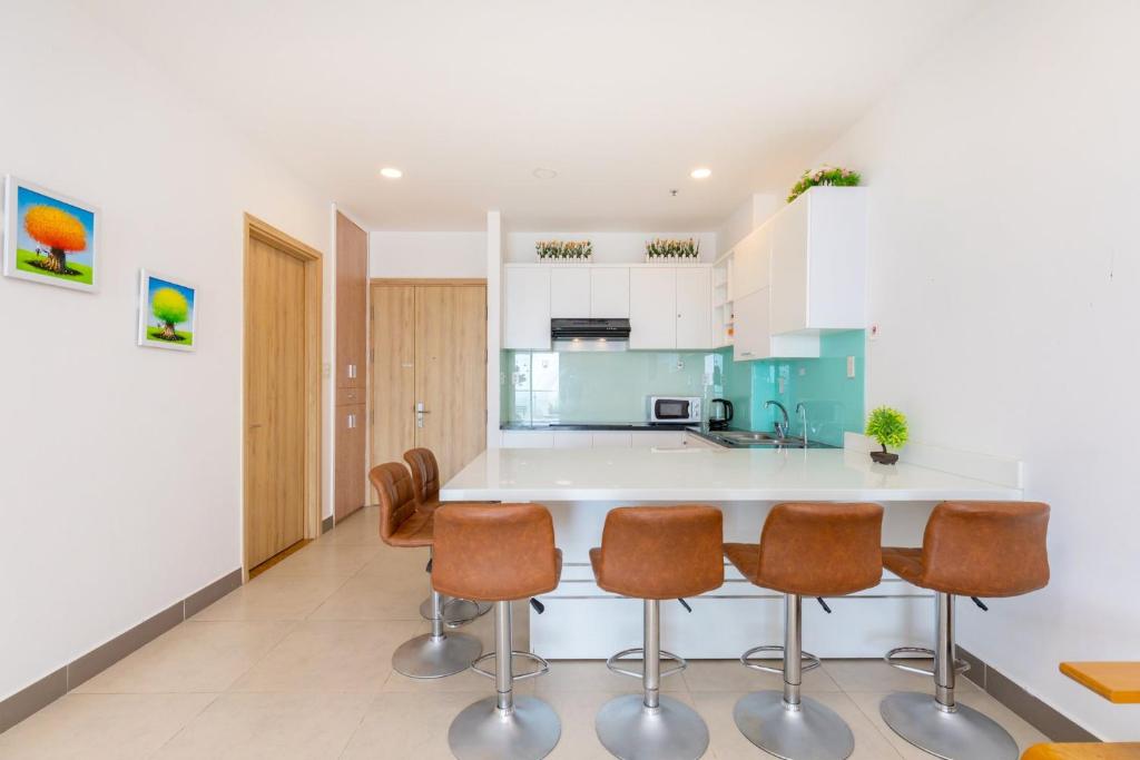 Căn hộ nghỉ dưỡng Aria Vũng Tàu, hồ bơi và bãi tắm riêng miễn phí