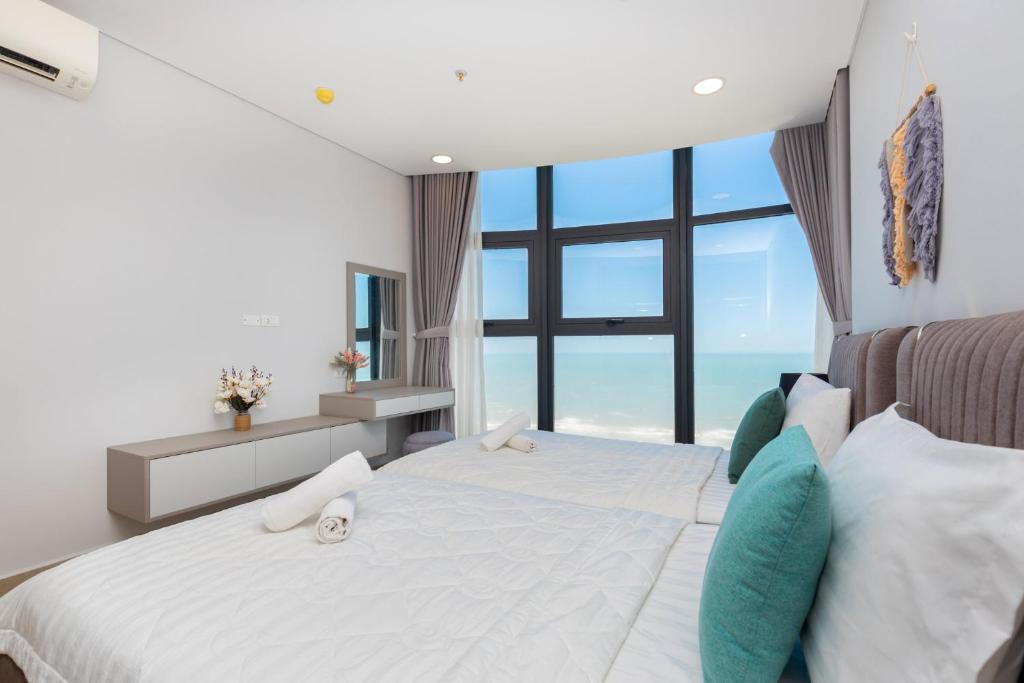 Căn hộ nghỉ dưỡng Aria Vũng Tàu, hồ bơi và bãi tắm riêng miễn phí