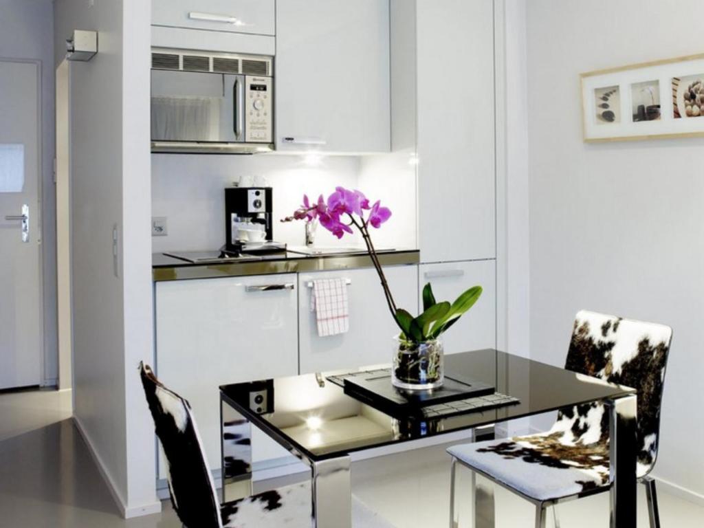 Апартаменты (Studio Apartment Junior, Building 46), VISIONAPARTMENTS Zurich Binzmühlestrasse