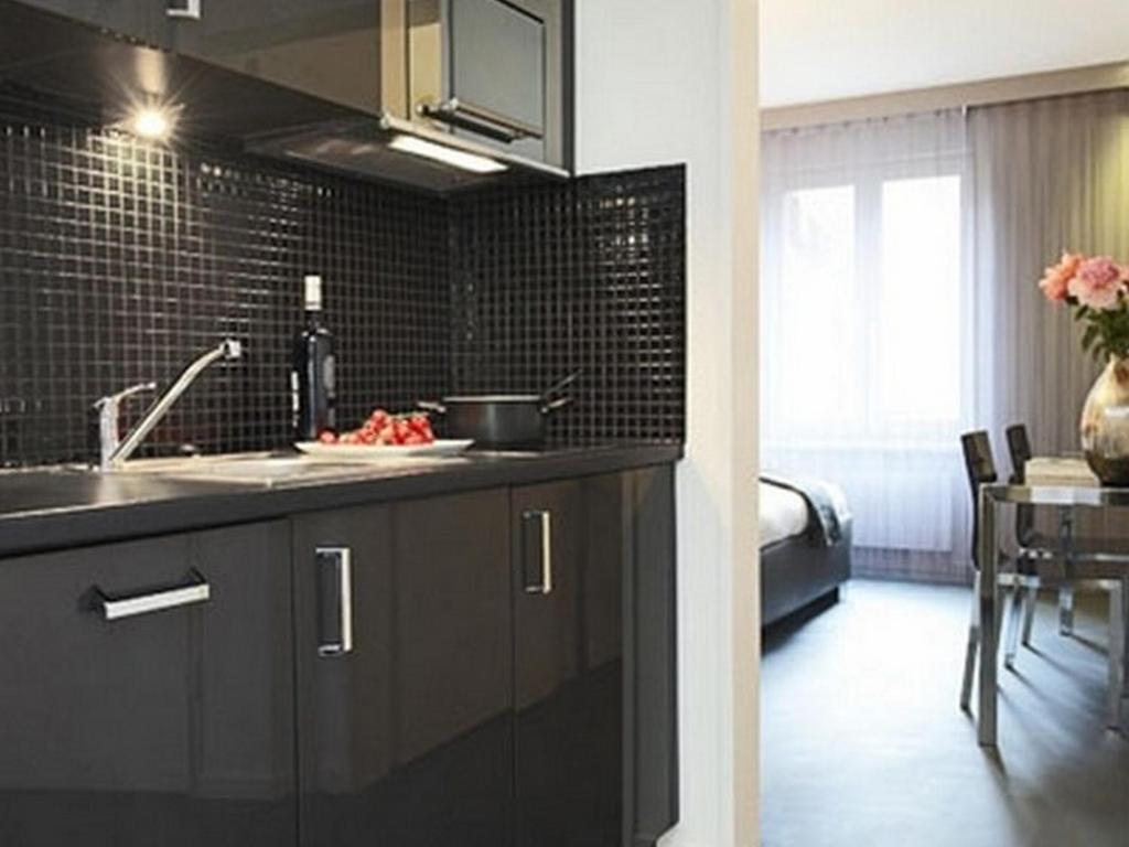 Апартаменты (Junior 2 Bedroom Apartment, Building 2-6), VISIONAPARTMENTS Zurich Cramerstrasse