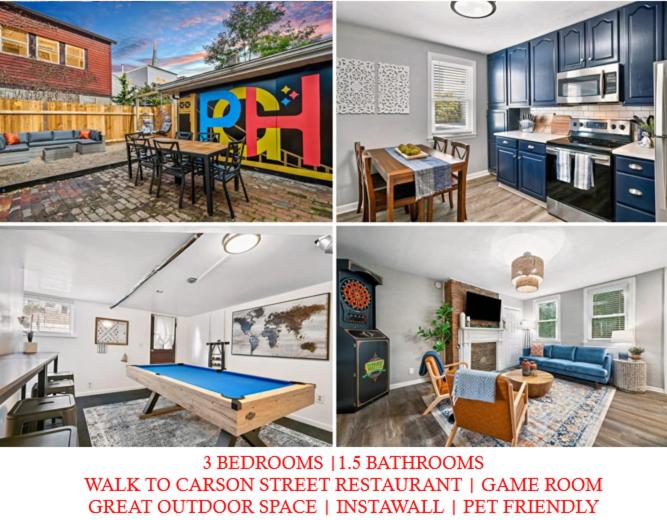Cozy Southside Pitt home w/ Pool Table +Yard image