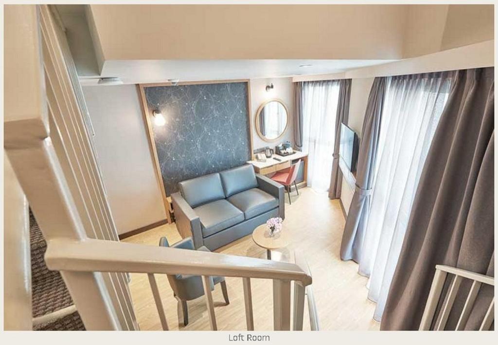 Двухместный (Люкс в мансарде), Hotel Bencoolen @ Hong Kong Street