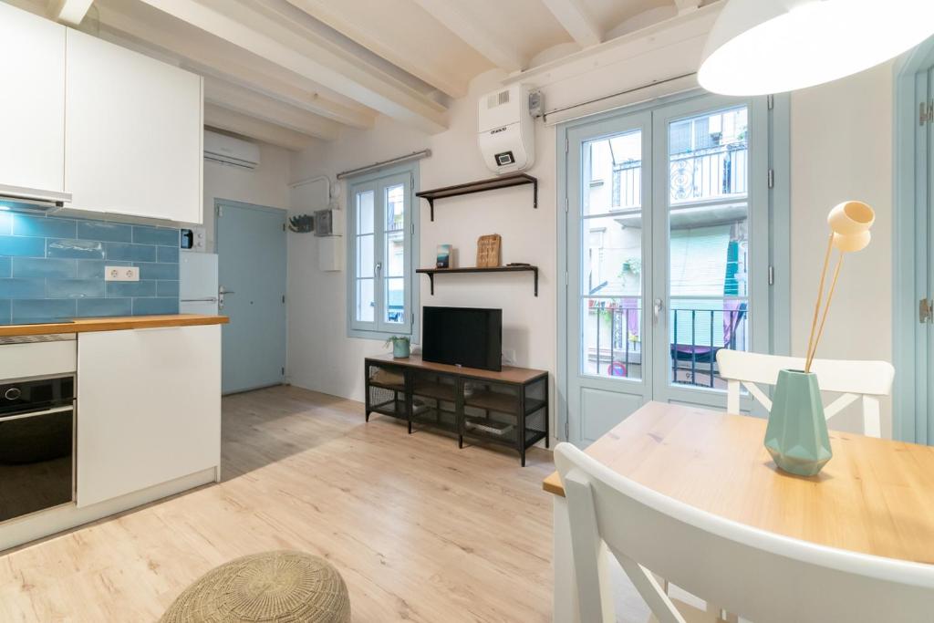 Amazing flat in Barceloneta with private terrace 2-2, Cataluna