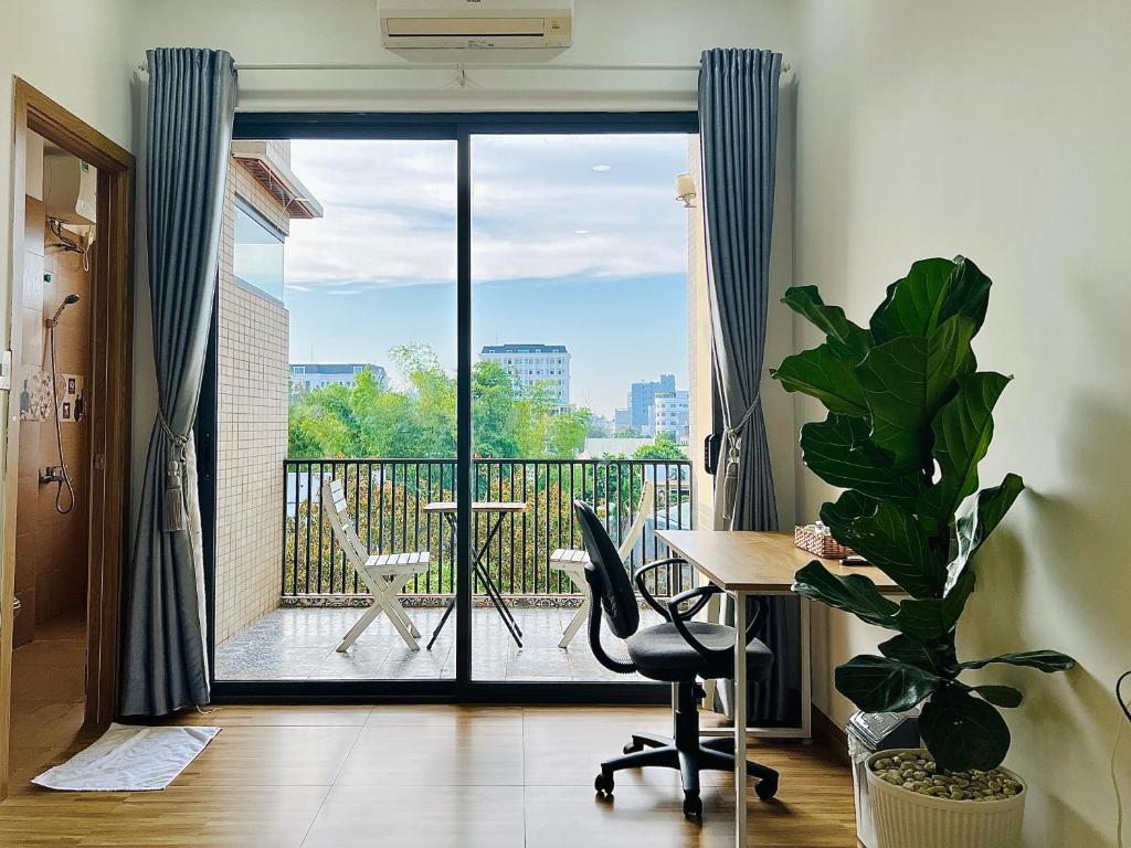 YOUR'S Homestay Convenient&Cozy Room5 3rd floor-7 minutes walk to My Khe beach & My An Market