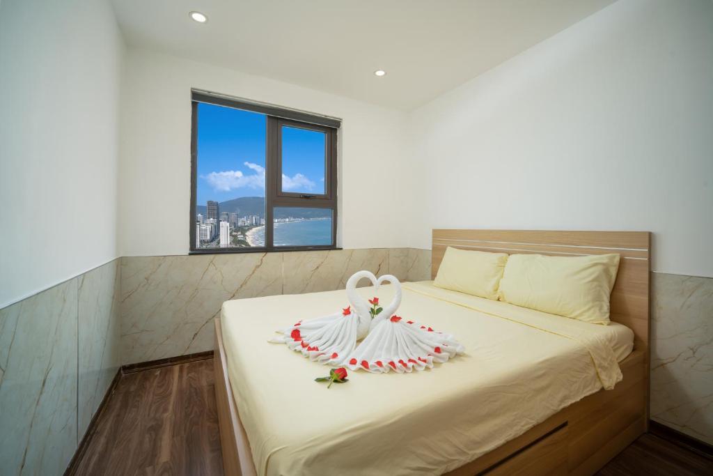 Dragon Bridge view, 2BR,Apartment-nearby My Khe beach 100met