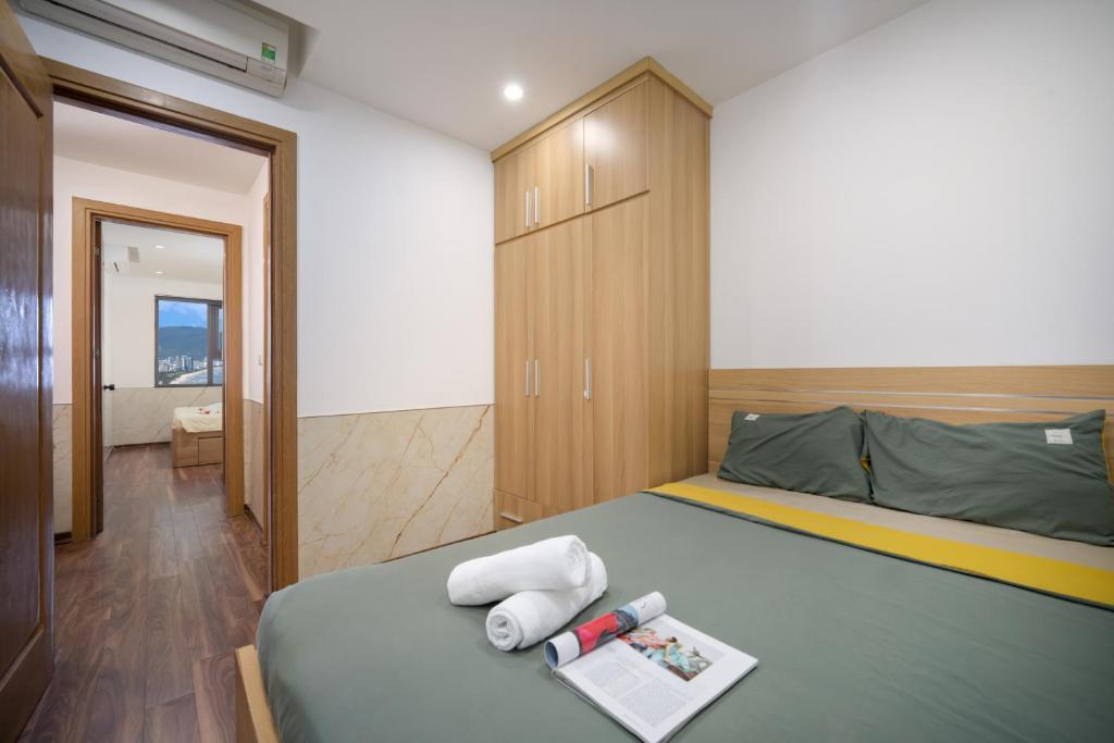 Dragon Bridge view, 2BR,Apartment-nearby My Khe beach 100met