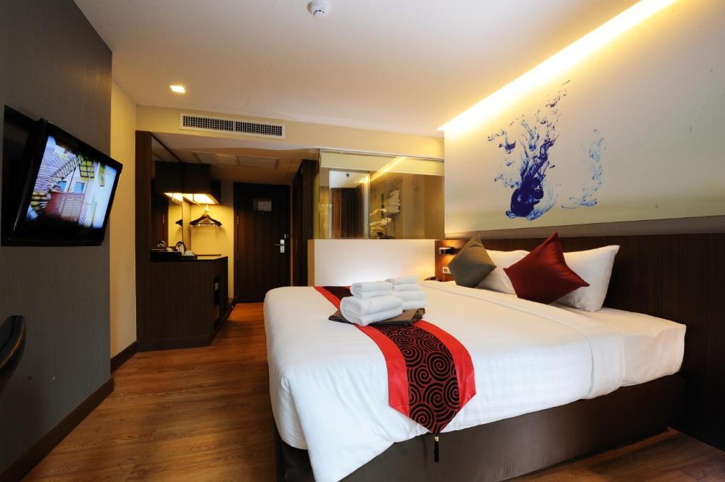 Двухместный (Улучшенный двухместный номер с 1 кроватью), Отель 41 Suite Bangkok