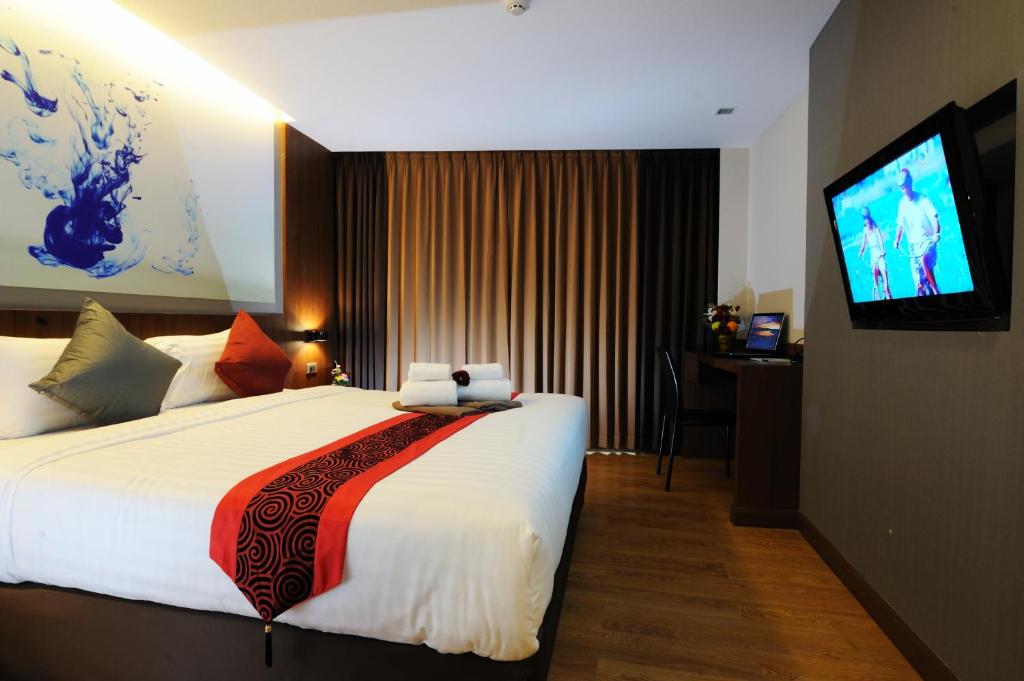 Двухместный (Улучшенный двухместный номер с 1 кроватью), Отель 41 Suite Bangkok