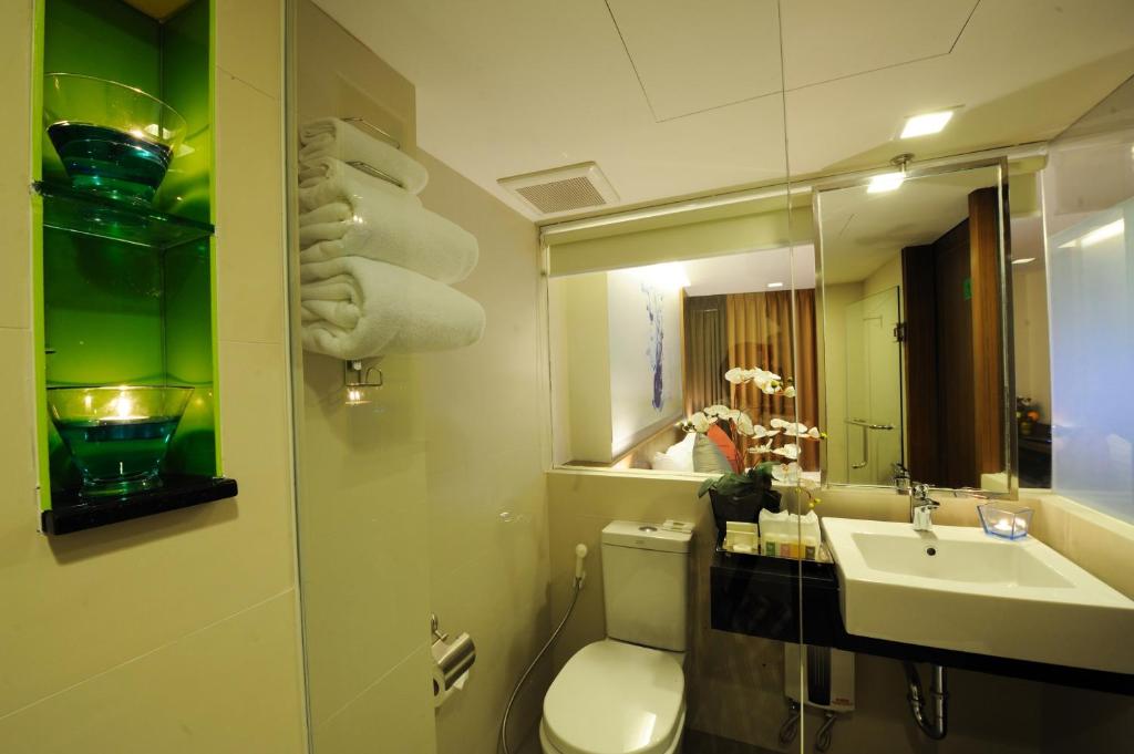 Двухместный (Улучшенный двухместный номер с 1 кроватью), Отель 41 Suite Bangkok
