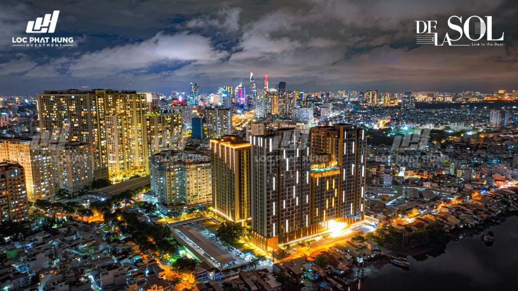 Luxury Delasol Studio- Free Infinity Pool- Near District 1- T-HOUSING