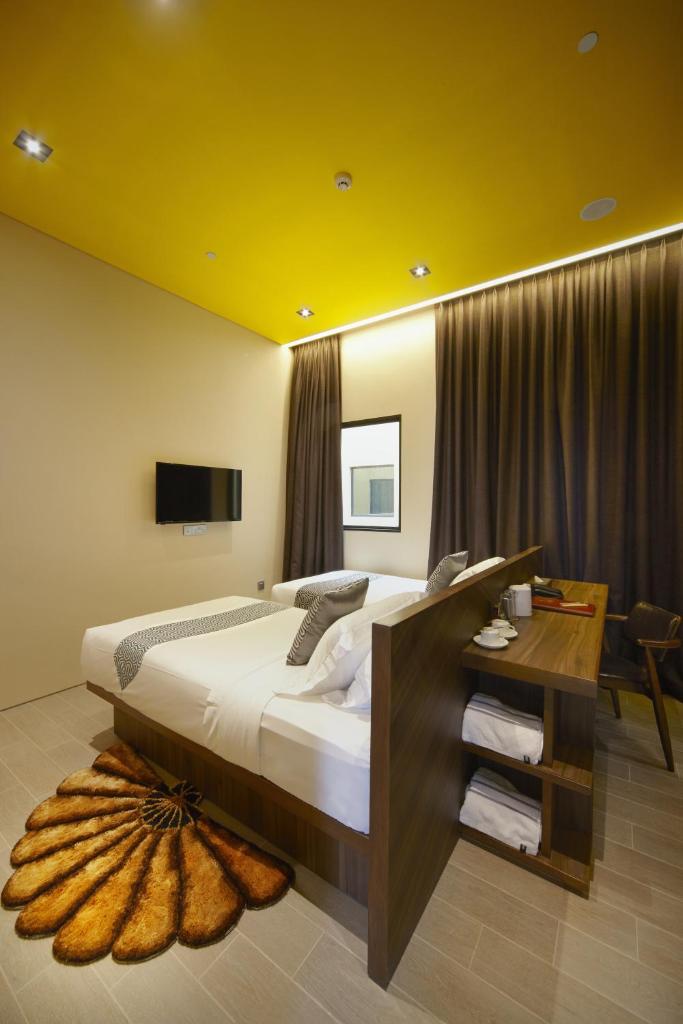 Двухместный (Двухместный номер Делюкс с 2 отдельными кроватями), Hotel Yan