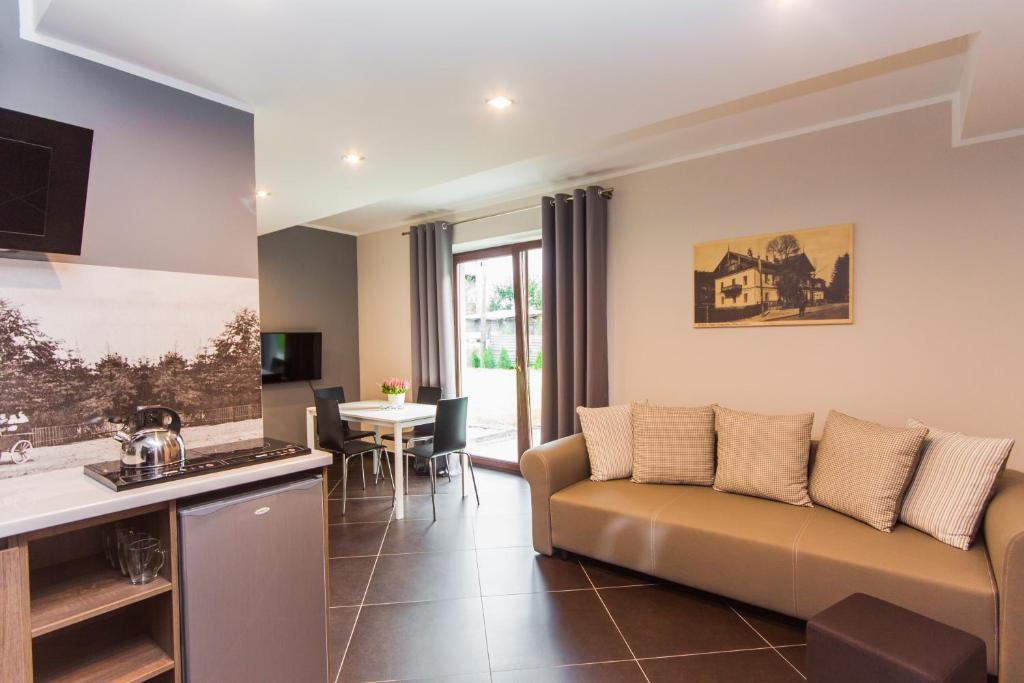 Сьюит (Номер-студио с террасой), Apartamenty Dawna Wisła