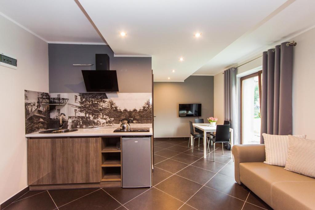 Сьюит (Номер-студио с террасой), Apartamenty Dawna Wisła