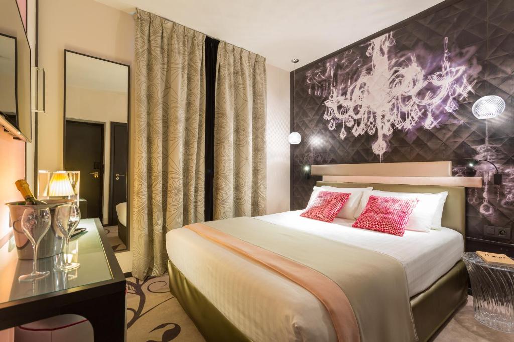 Двухместный (Двухместный номер с 1 кроватью), Hotel Yllen Eiffel