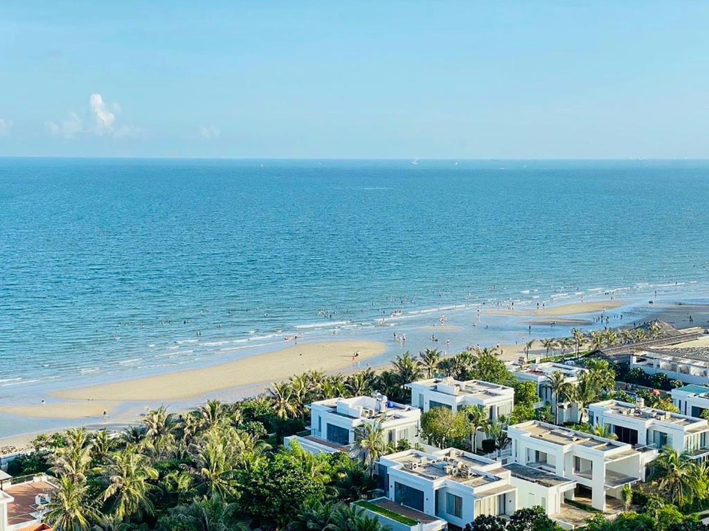L4 Family ARIA Vung Tau Private Beach Resort, Căn hộ Vũng Tàu 91m2 view biển, Bãi biển riêng