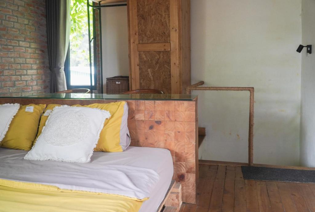 Bungalow thư giãn và vườn cây xanh