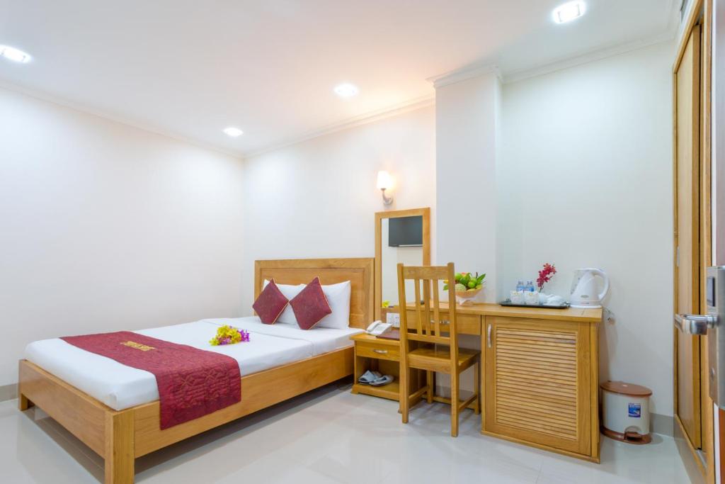 Двухместный (Стандартный двухместный номер с 1 кроватью), Thien Hai Hotel