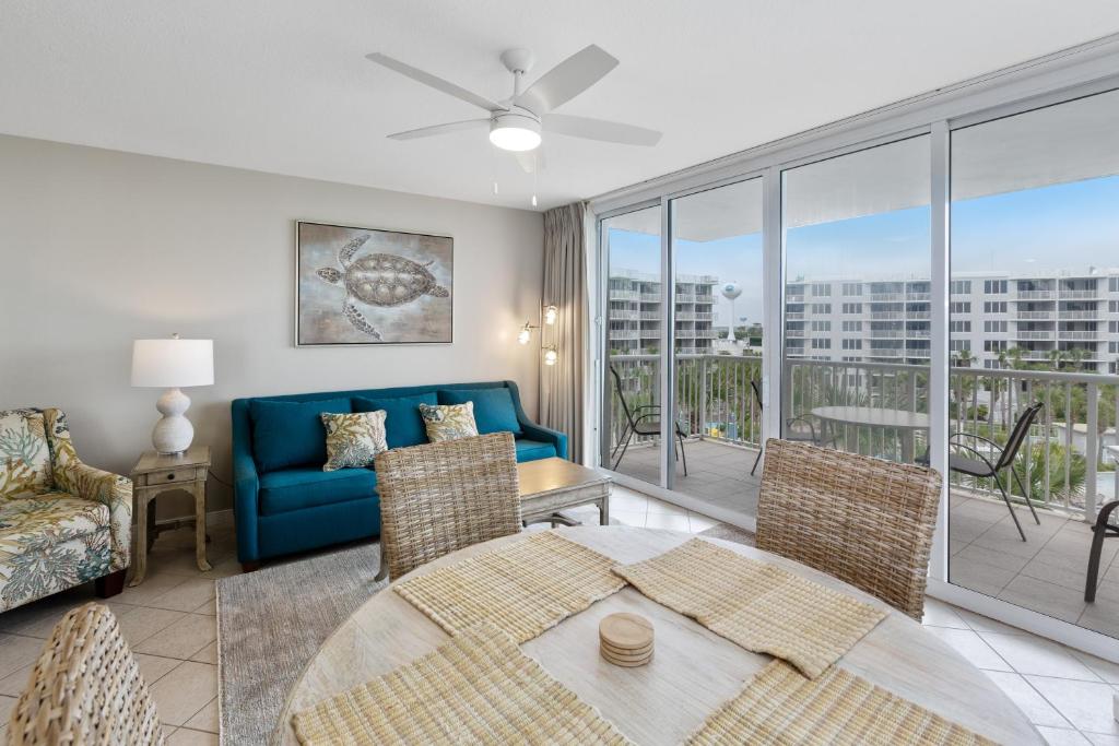 Destin West Sandpiper Bld 501 Bay side Condo image