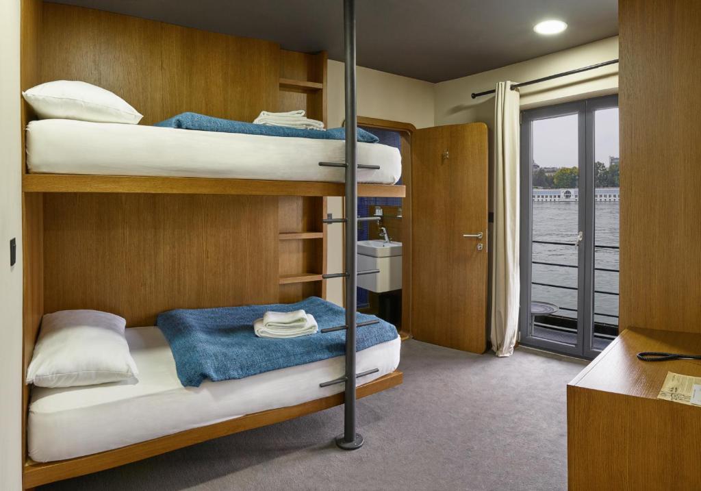 Двухместный (Twin Room Danube with Balcony), Botel Dunajský Pivovar