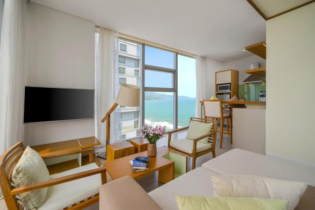 Ocean View Fusion Suites Across the beach