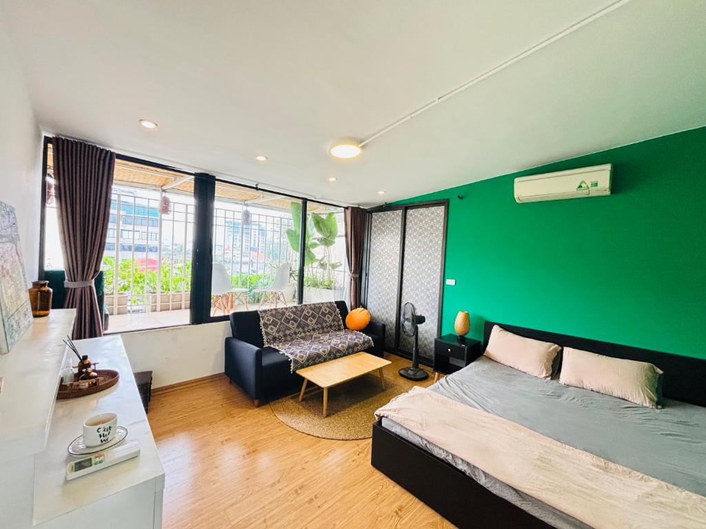 2BR/Rooftop/elevator/150m to Hoan Kiem Lake