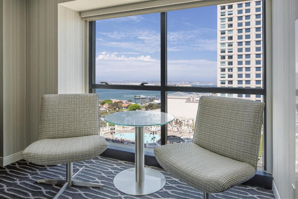 Двухместный (Двухместный номер с душем без порога - Для гостей с ограниченными физическими возможностями), Manchester Grand Hyatt San Diego