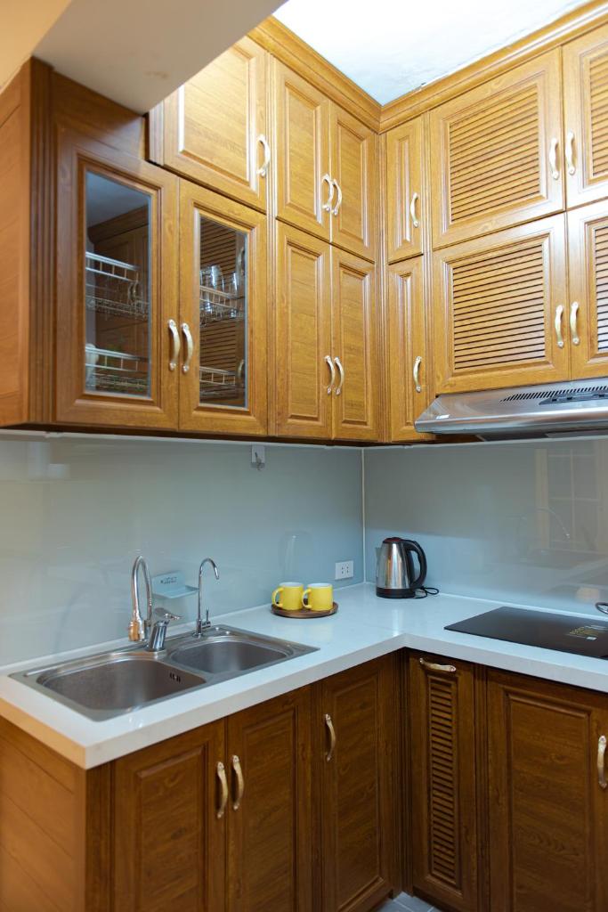 Hoàn Kiếm Cozy Retreat - 2 Br - Netflix - Kitchen