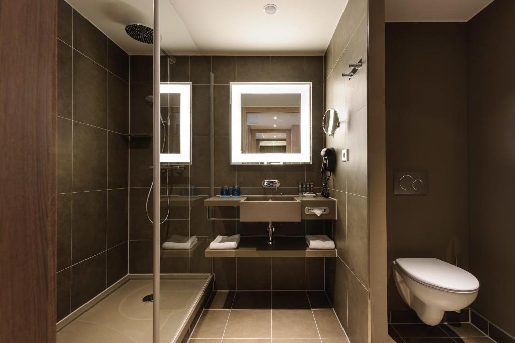 Двухместный (Улучшенный двухместный номер с 1 кроватью), Novotel München City Arnulfpark