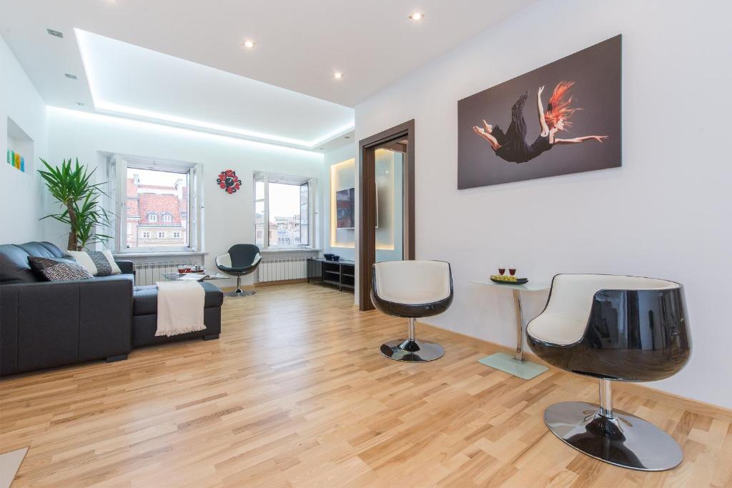 Апартаменты (Улучшенные апартаменты с 1 спальней — Rynek Starego Miasta, 21/21а), P&O Apartments Old Town