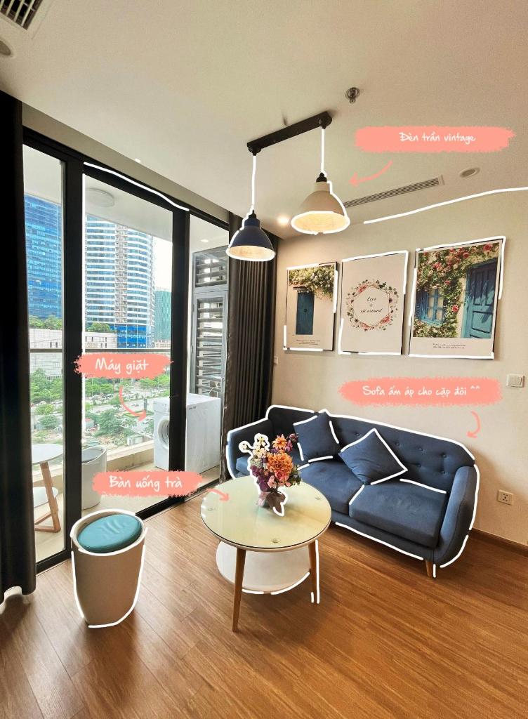 Asahi Luxstay - Vinhomes Skylake view Landmark Tower