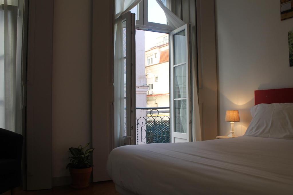 Двухместный (Двухместный номер с 1 кроватью и ванной комнатой), Inn Possible Lisbon Hostel