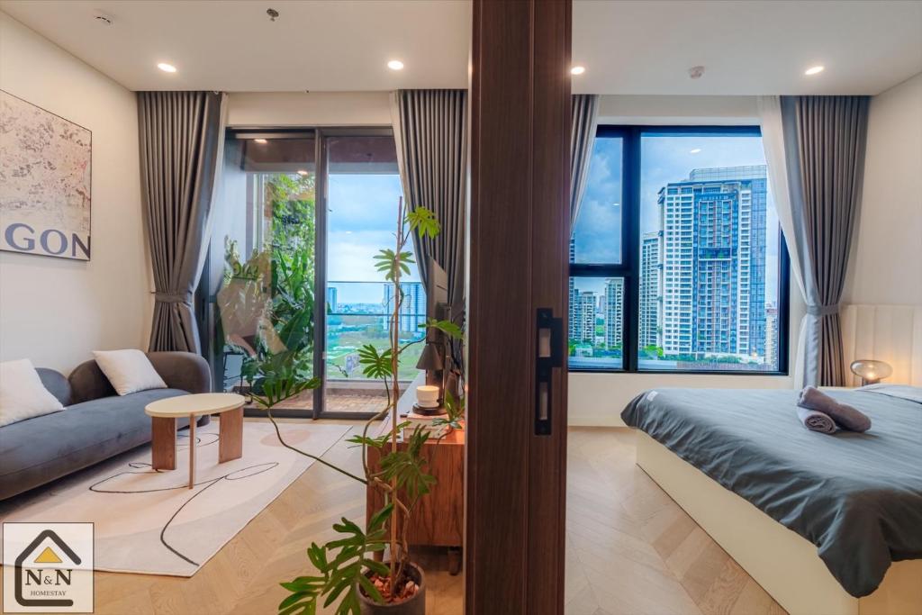 Spacious Apt Lumiere riverside with 2BR and parking - NO PAY CREDIT CARD