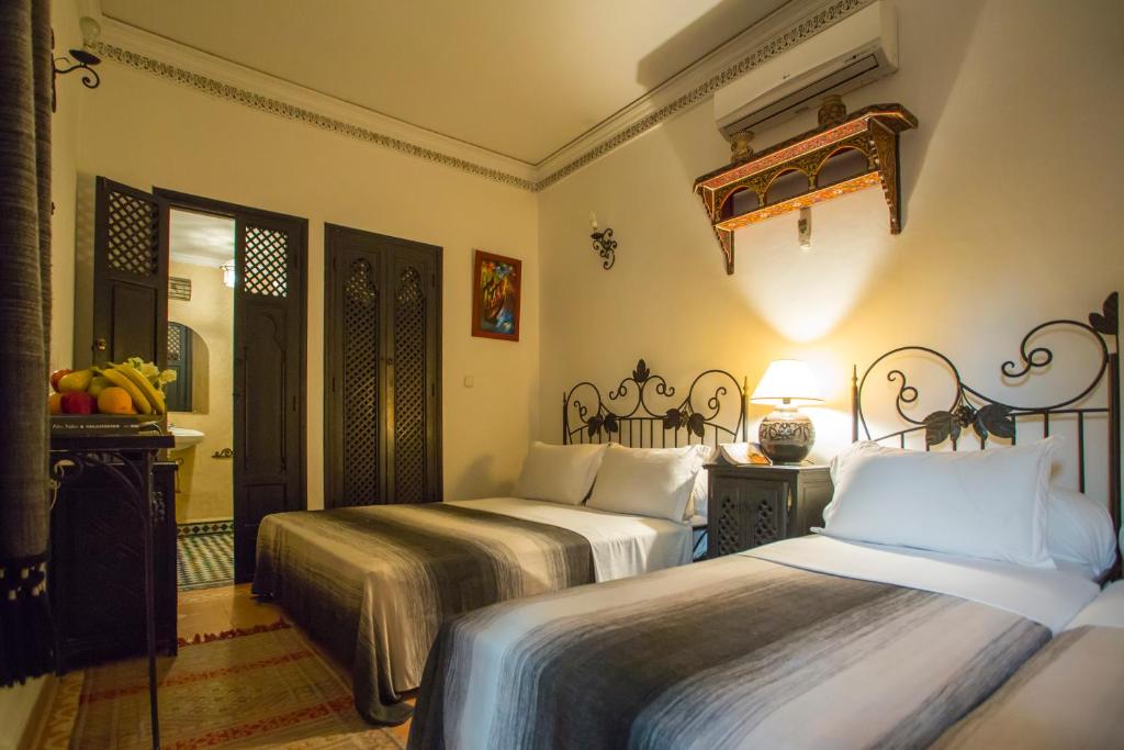 Четырехместный (Улучшенный четырехместный номер), Riad Jnane Mogador