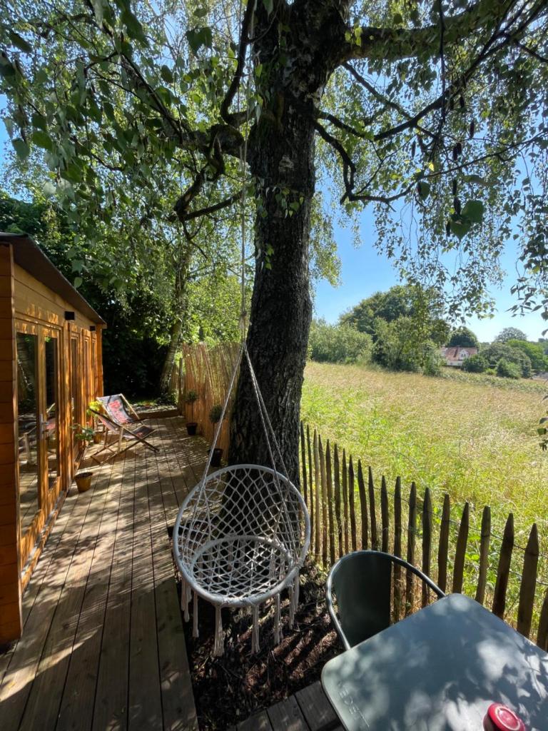 Cabane bien belge avec cinéma et jacuzzi photo 2