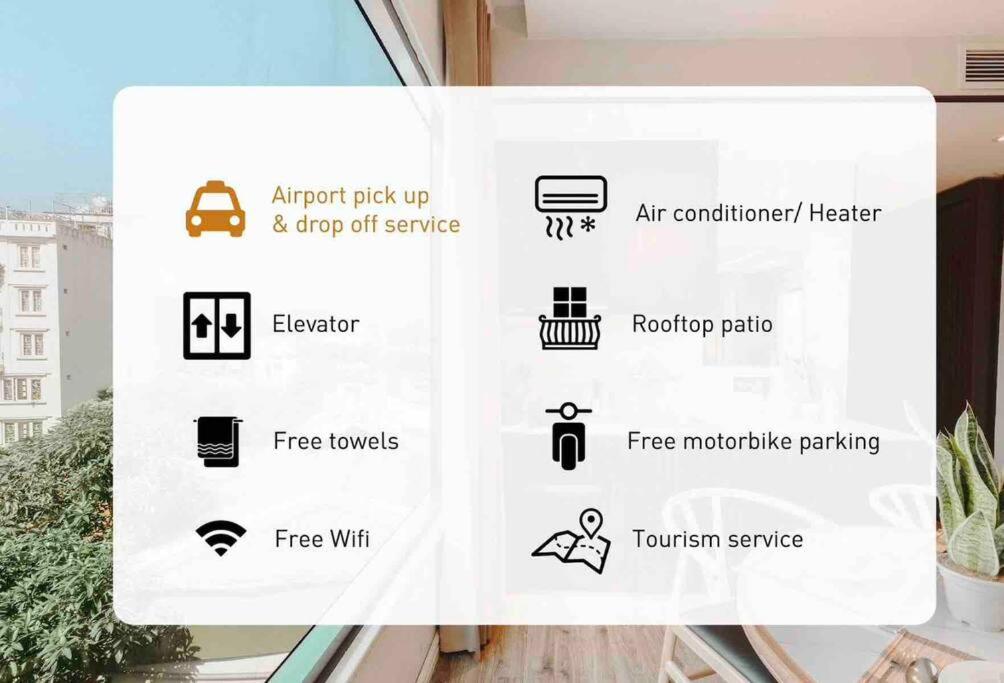 Roofrop Apartment- Elevator - Nearby OLd Quarter