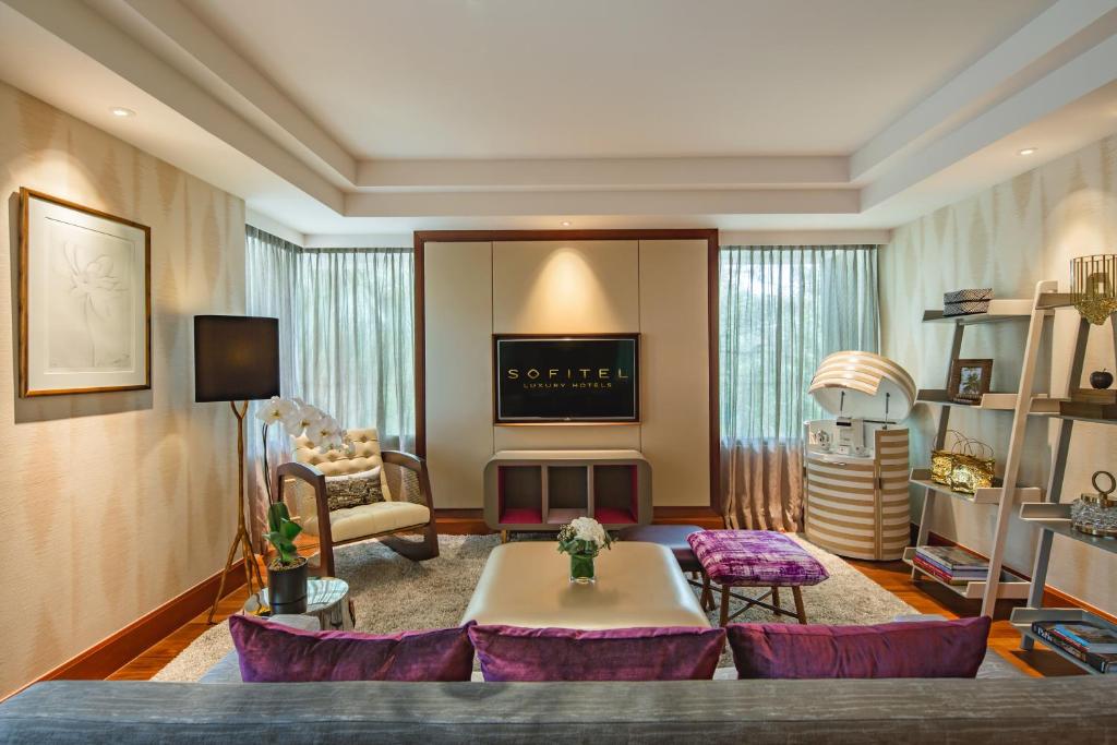 Сьюит (Люкс «Престиж» с 1 кроватью размера «king-size»), Sofitel Singapore Sentosa Resort & Spa