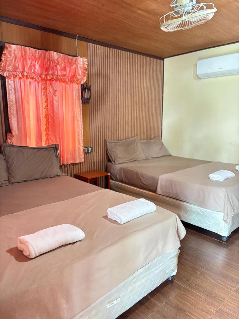 Bird Bungalow Koh Phangan Room Type - Deluxe Queen Room with Two Queen Beds