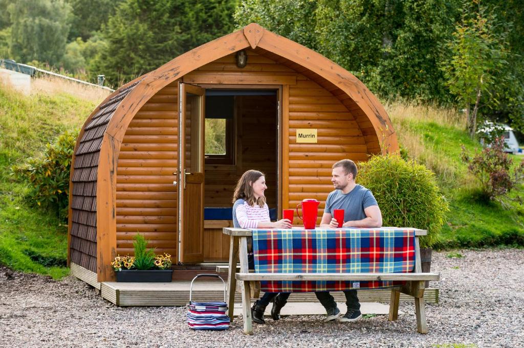 Lomond Woods Holiday Park Room Type - Camping Pod Sleeps 2 (shared bathroom)