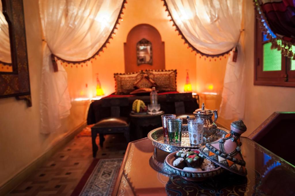 Двухместный (Двухместный номер с 1 кроватью), Riad bleu du Sud