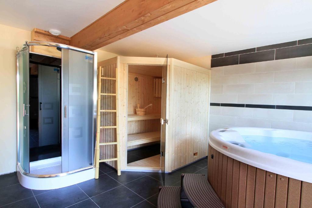 Chalet luxe 13 personnes SPA SAUNA VOSGES-GERARDMER photo 2